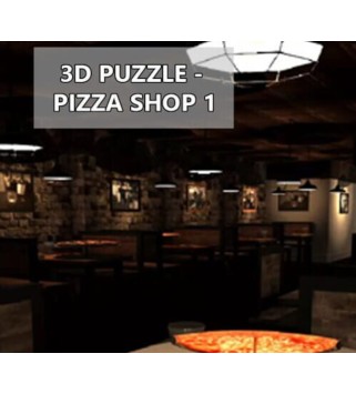 3D PUZZLE - Pizza Shop 1 Steam Key GLOBAL